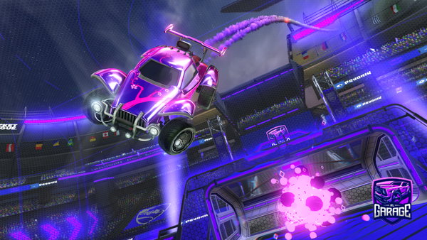 A Rocket League car design from FaZegoatsw