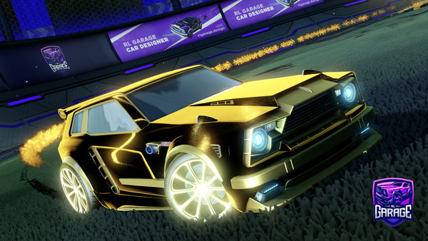 A Rocket League car design from VTerpWRC