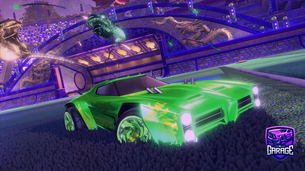 A Rocket League car design from FoundNoGoodName