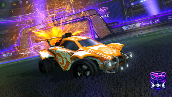 A Rocket League car design from ItsBooh