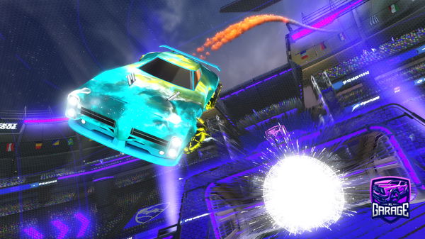 A Rocket League car design from Mohammed-_-_-