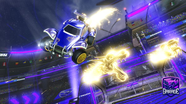 A Rocket League car design from Squaz_la_banane