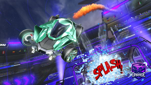 A Rocket League car design from k4r1m-60fps