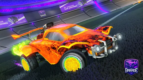 A Rocket League car design from neyshabur