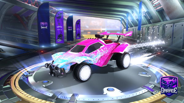 A Rocket League car design from ManLikeLen
