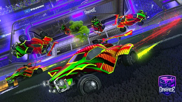 A Rocket League car design from Feitxn