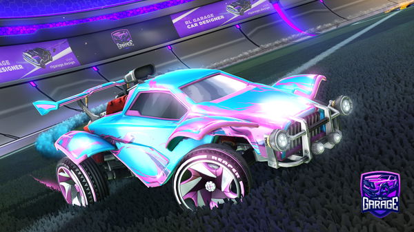 A Rocket League car design from ChunkyChungus942