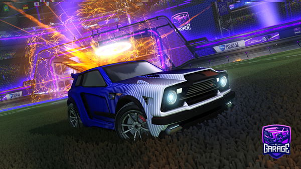 A Rocket League car design from RazzerBoom