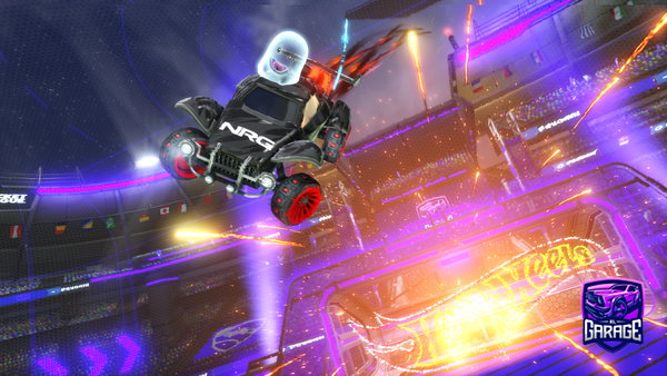 A Rocket League car design from miguelribei7