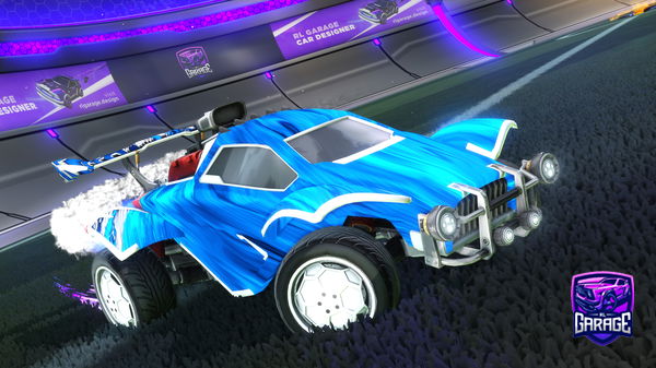 A Rocket League car design from Joris_2707