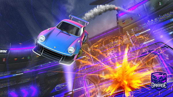 A Rocket League car design from BigCitySlams_