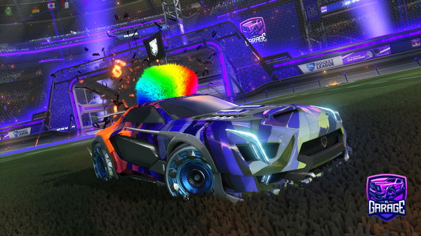 A Rocket League car design from Fallus