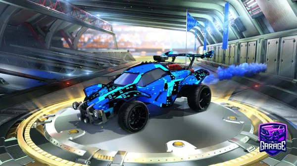 A Rocket League car design from Zirered