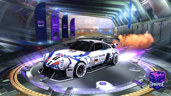 A Rocket League car design from Mintyyyyy7