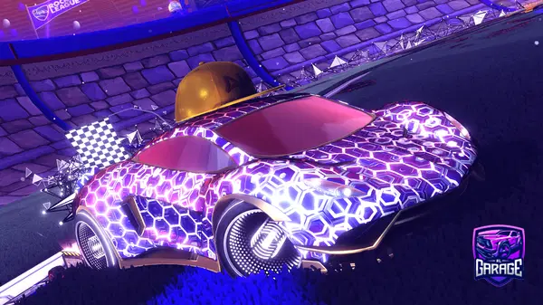 A Rocket League car design from duckieiscool