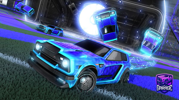 A Rocket League car design from Red-fadedpollo