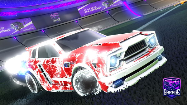 A Rocket League car design from Kl33GXD