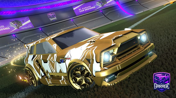 A Rocket League car design from sxnrise_