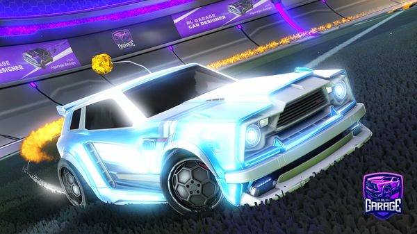 A Rocket League car design from TRA_X