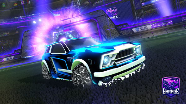 A Rocket League car design from 2AGX