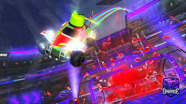 A Rocket League car design from Grubejust