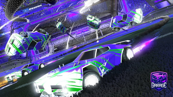 A Rocket League car design from Zurqio