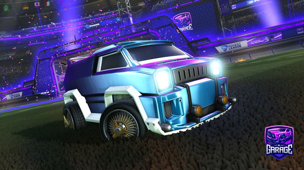 A Rocket League car design from theironlung