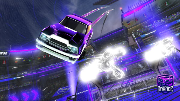 A Rocket League car design from Hoccolino44