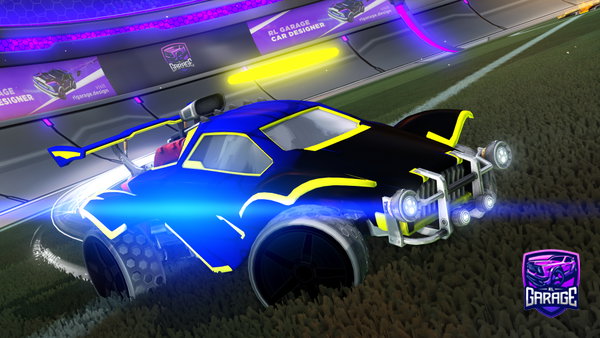 A Rocket League car design from Juicyprods_YT