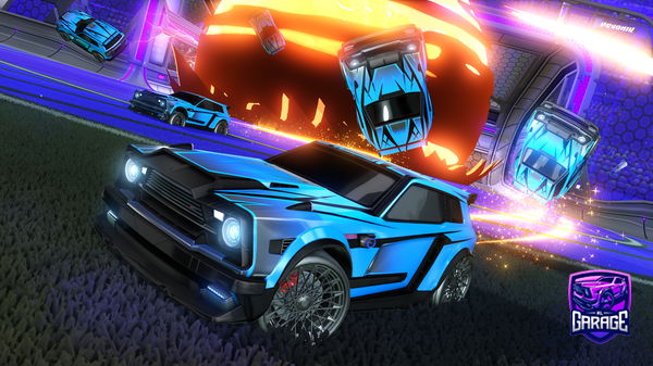 A Rocket League car design from AmaniOfValor