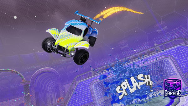 A Rocket League car design from KingWeirr