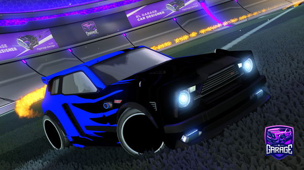 A Rocket League car design from StrayBox1694