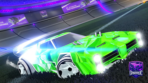 A Rocket League car design from AngelGoddess117