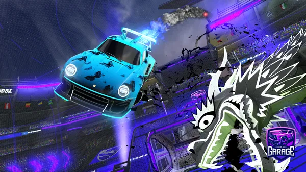 A Rocket League car design from AndrewWalker