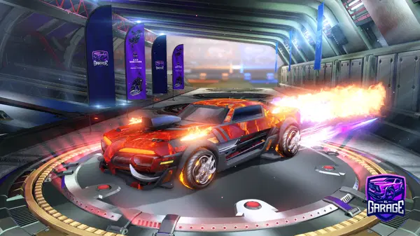 A Rocket League car design from Snajper37