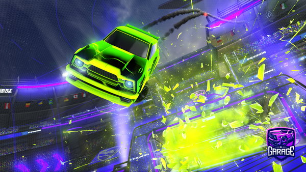 A Rocket League car design from xenonfps