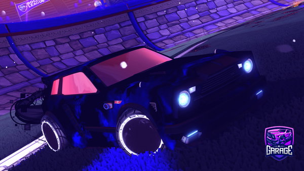 A Rocket League car design from ZebraZXY