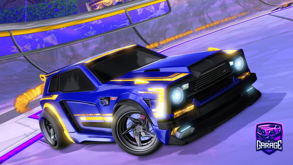 A Rocket League car design from _shadrach_