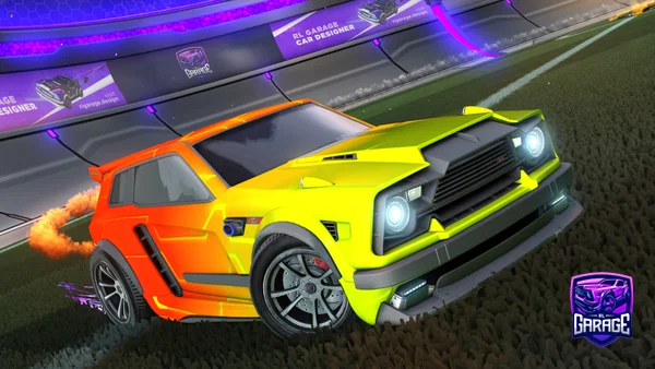 A Rocket League car design from kinggcobraa07