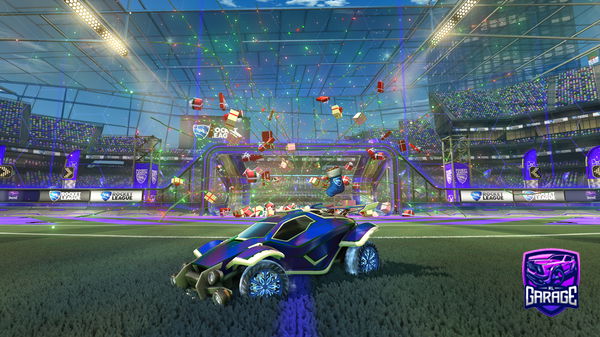 A Rocket League car design from BANANA165