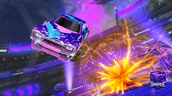 A Rocket League car design from Xboxj312