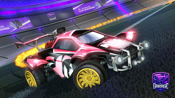 A Rocket League car design from HRY_1015