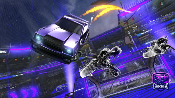 A Rocket League car design from SUB-TWO-FRESH