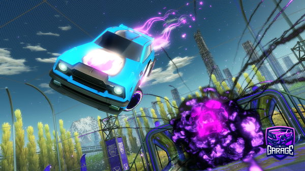 A Rocket League car design from Ninjall20