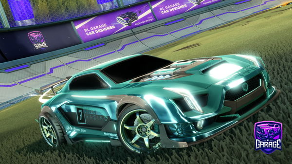 A Rocket League car design from Eightsphere101