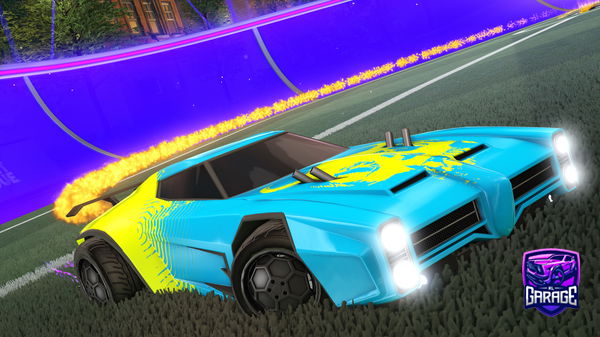 A Rocket League car design from mohdrx6_