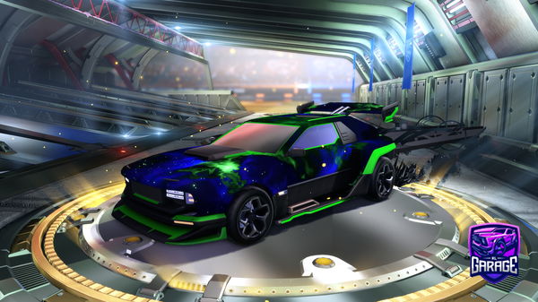 A Rocket League car design from McBigTony