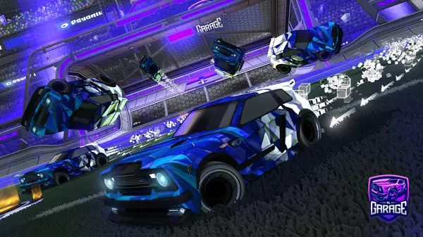 A Rocket League car design from Fraftyxd