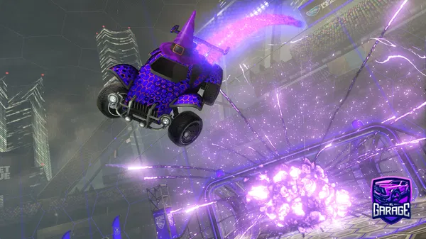 A Rocket League car design from adel270