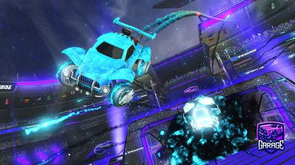 A Rocket League car design from mars074crazy